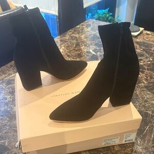 Loeffler Randall Black Heeled Boots